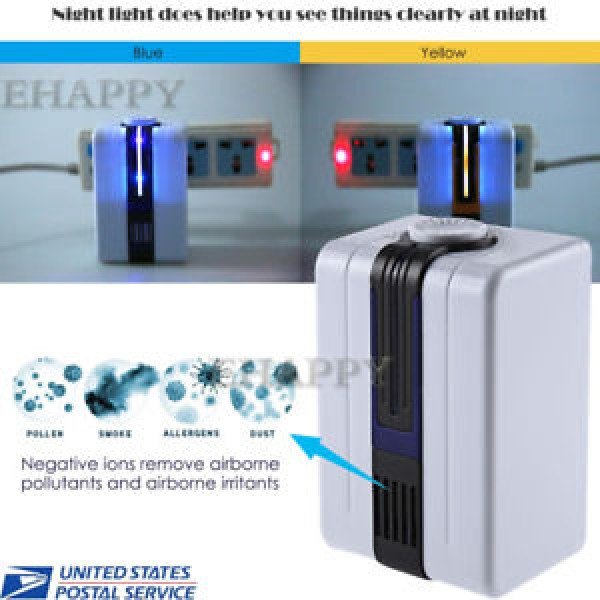 NEW Air Purifier Cleaner Remove Formaldehyde Smoke Dust Ionic Ionizer Fresh Room