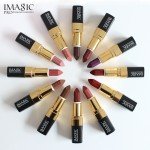  IMAGIC Lipstick Moisturizer Lips Smooth Lip Stick Long Lasting Charming Lip Lipstick Cosmetic Beauty Makeup 12 Colors