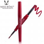2018 New Rose Brand Lip Stick Color Cosmetics Wateproof Double Ended Long Lasting Nude Red Matte Miss Velvet Lipstick Pencil