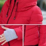2018 new ladies fashion coat winter jacket women outerwear short wadded jacket female padded parka women's overcoat
