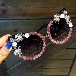 5 design Sunglasses Women Luxury Brand sunglasses Rhinestone Cat Eyes Sun glasses Vintage Shades Eyewear Oculos Dropshipping