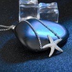 ANFASNI New Silver Color Starfish Bracelet & Bangle Adjustable Pulseras Mujer Charm Bracelet For Women Bridal Wedding Jewelry