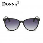 Donna Oversized Cat Eye Sunglasses Round Classic Frame Flat Sun Woman Fashion Lens Glasses D78