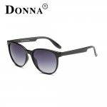 Donna Oversized Cat Eye Sunglasses Round Classic Frame Flat Sun Woman Fashion Lens Glasses D78