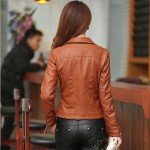 Fashion Autumn Women Pu Leather Jacket Slim Motor Outwear Coat Zippers Roupas De Couro Femininos Plus Size 4XL Elegant Punk Coat