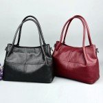 Fashion Leather Handbag Women Shoulder Bag Ladies Simple Luxury Handbags Large Casual Shoulder Messenger Bag Mummy Bags Sac Tote