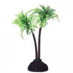 Jardin Plastic Emulational Decorative Long Leaf Plant for Aquarium, 20cm, Green