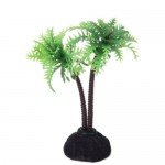 Jardin Plastic Emulational Decorative Long Leaf Plant for Aquarium, 20cm, Green