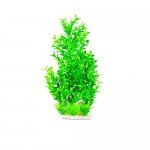 Jardin Plastic Emulational Decorative Long Leaf Plant for Aquarium, 20cm, Green