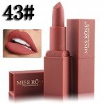 Miss rose velvet matte lipstick pencil 12 colors Vitamin E moisturizing lipstick pencil batom nude lipstick for women MS082