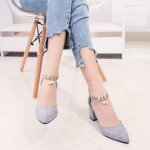 NAUSK 2018 Summer Women Shoes Pointed Toe Pumps Dress Shoes High Heels Boat Shoes Wedding Shoes tenis feminino Side with