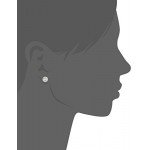 Sterling Silver Round Cut Cubic Zirconia Stud Earrings