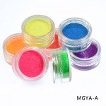 Wholesale-7colors Neon Pigment Powder Ombre Neon Pigments Gradient Nail Neon Powder Gradient Pigments Dust (3g jar 7jars/set)