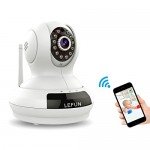 WiFi Camera, LeFun Wireless Surveillance Camera IP Camera Nanny Cam with Pan Tilt Zoom Motion Detect Two Way Audio Night Vision Remote Control 2.4G WiFi for Baby Monitor