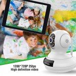 WiFi Camera, LeFun Wireless Surveillance Camera IP Camera Nanny Cam with Pan Tilt Zoom Motion Detect Two Way Audio Night Vision Remote Control 2.4G WiFi for Baby Monitor