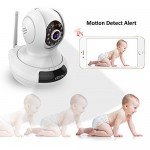 WiFi Camera, LeFun Wireless Surveillance Camera IP Camera Nanny Cam with Pan Tilt Zoom Motion Detect Two Way Audio Night Vision Remote Control 2.4G WiFi for Baby Monitor