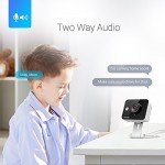 Zmodo Wireless Security Camera System (2 pack) Smart HD Outdoor WiFi IP Cameras with Night Vision