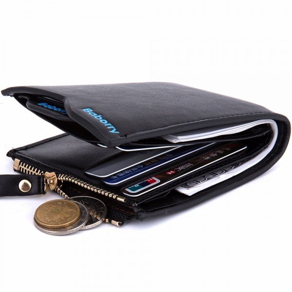 new 2017 men wallets Coin purse mens wallet male money purses Soft Card Case New classic soild pattern designer wallet 385-5